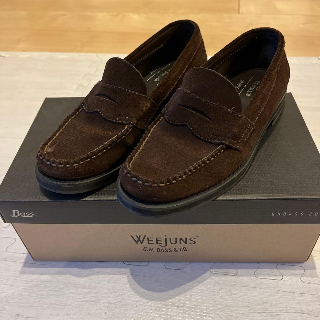 G.H. BASS WEejuns ブラウンローファー 7