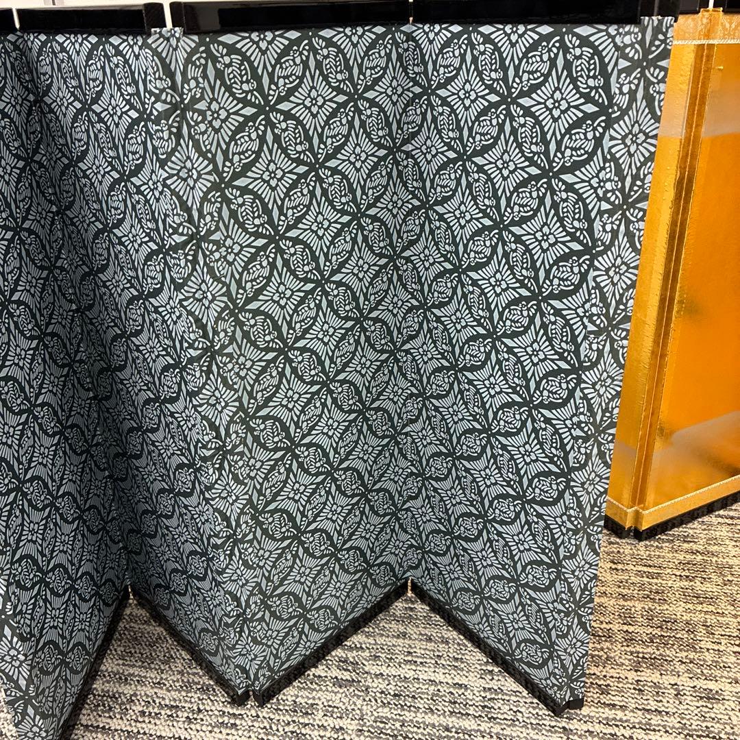 reⅠuお雛様金屏風 鶴、梅、松　超特特大