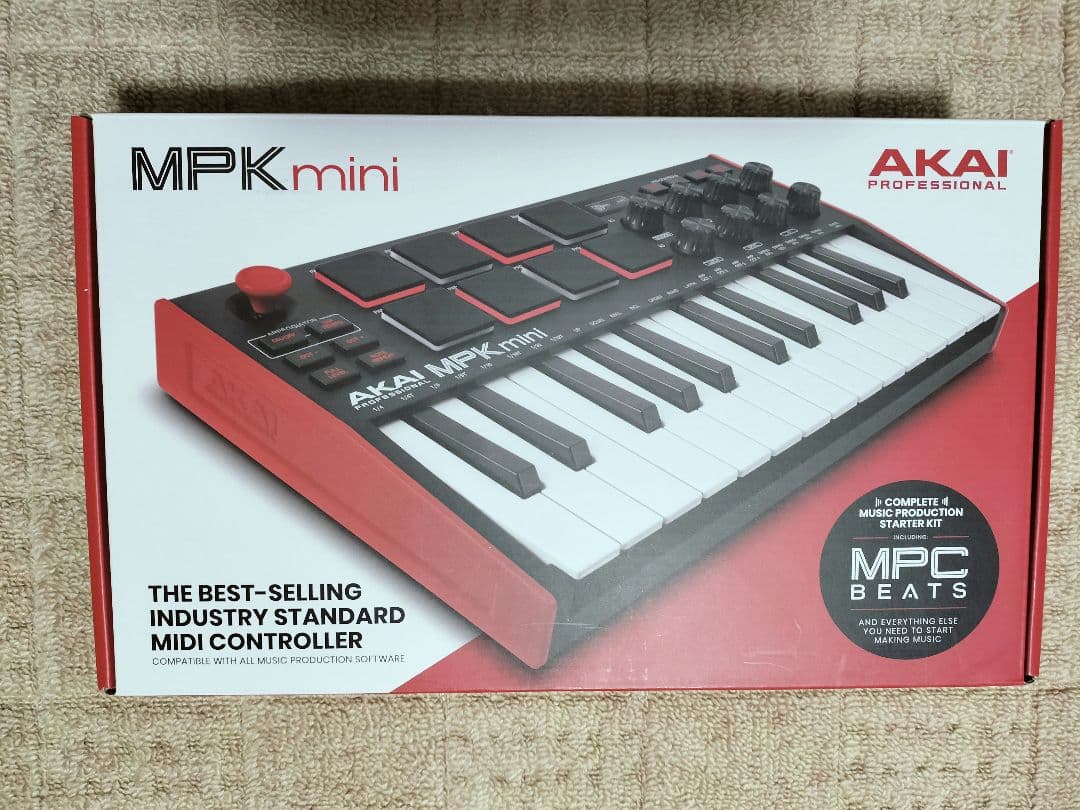 AKAI MPK mini3 MIDIキーボード