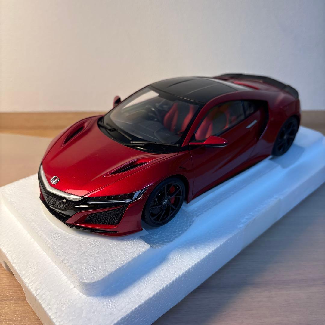 オートアート　ホンダ NSX NC1 1/18 ミニカー レッド