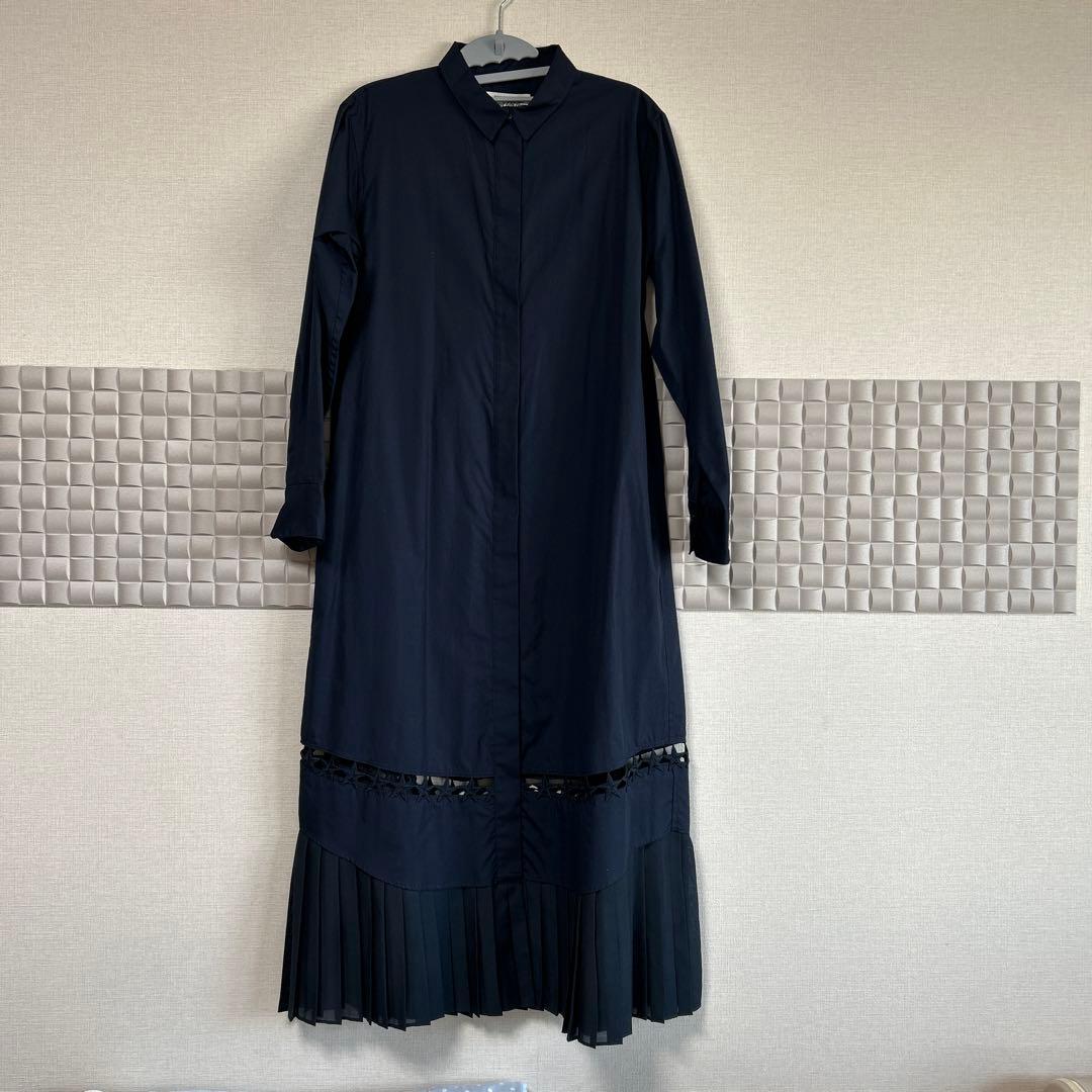 未使用品　muveil converse Tokyo☆ ロングシャツワンピ