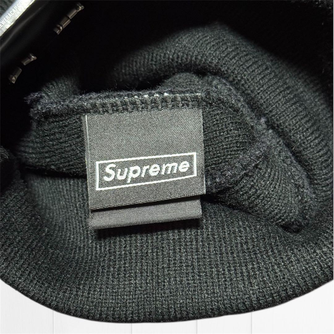 【こ〜じ】Supreme×New Era Box Logo Beanie