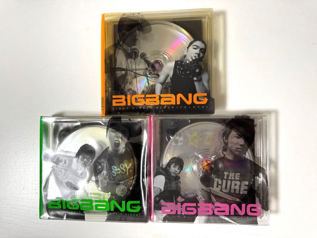 【レア】BIGBANG シングルアルバム CD ３点セット G-DRAGON