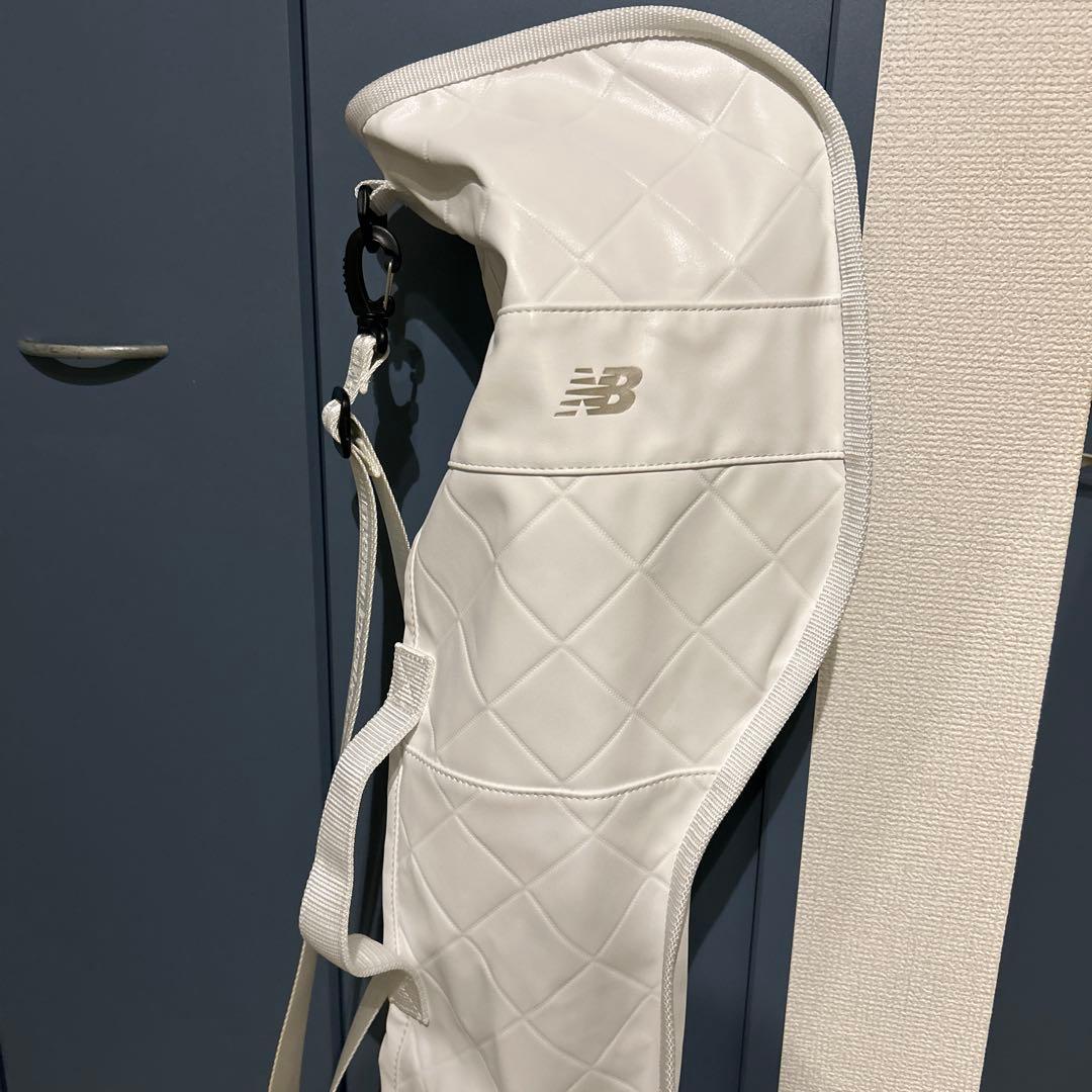 新品　New Balance Golf ゴルフバッグ ホワイト