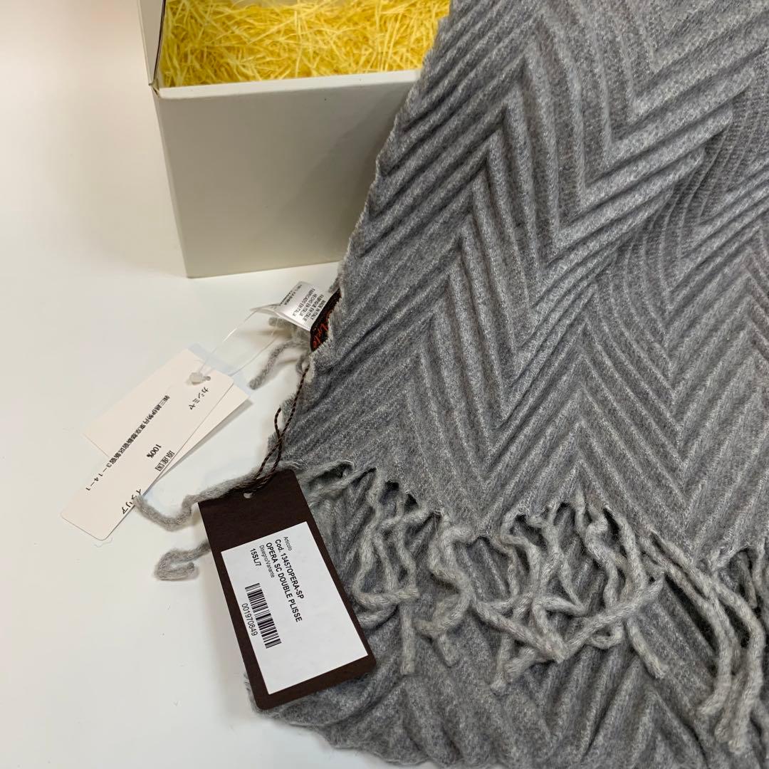 新品未使用 Arte アルテ カシミヤ プリーツ マフラー　レディース　メンズ