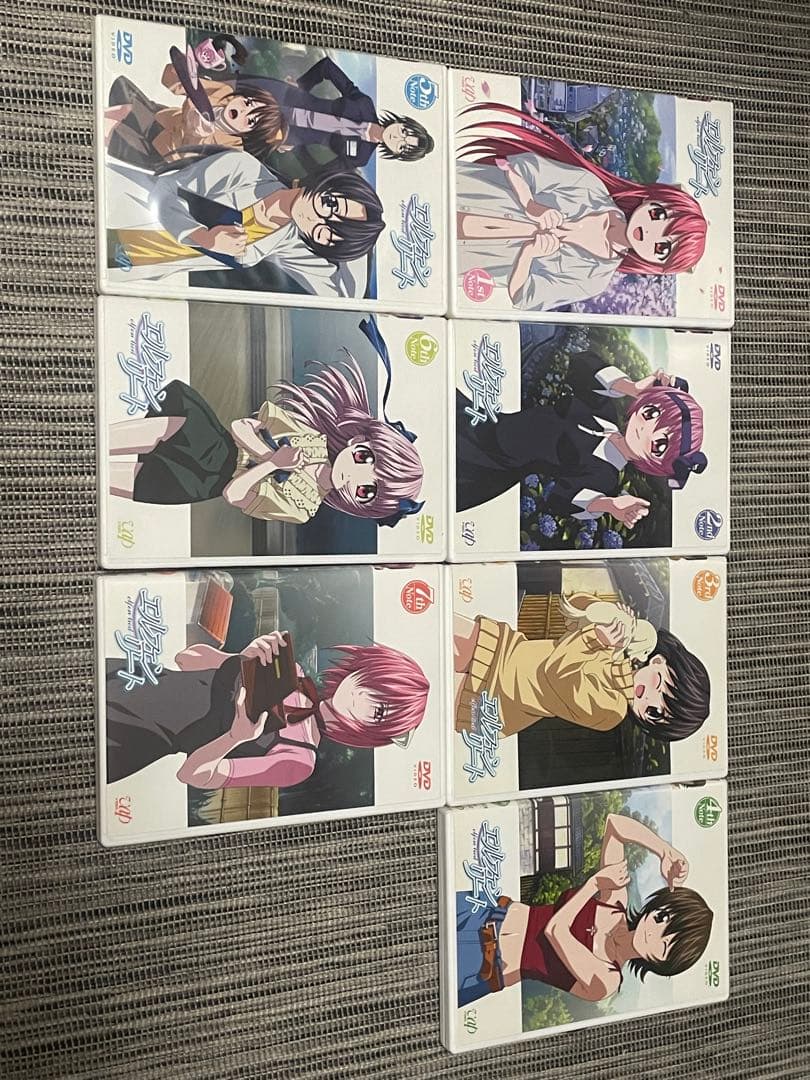 エルフェンリート DVD 1巻〜7巻セット　イラストカード付き