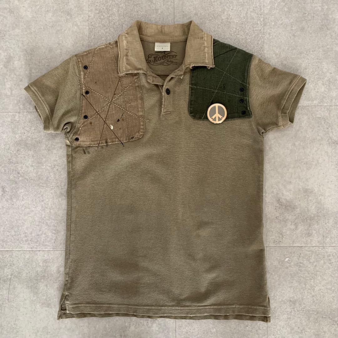 archive KAPITAL KOUNTRY 鹿の子 ポロシャツ/1