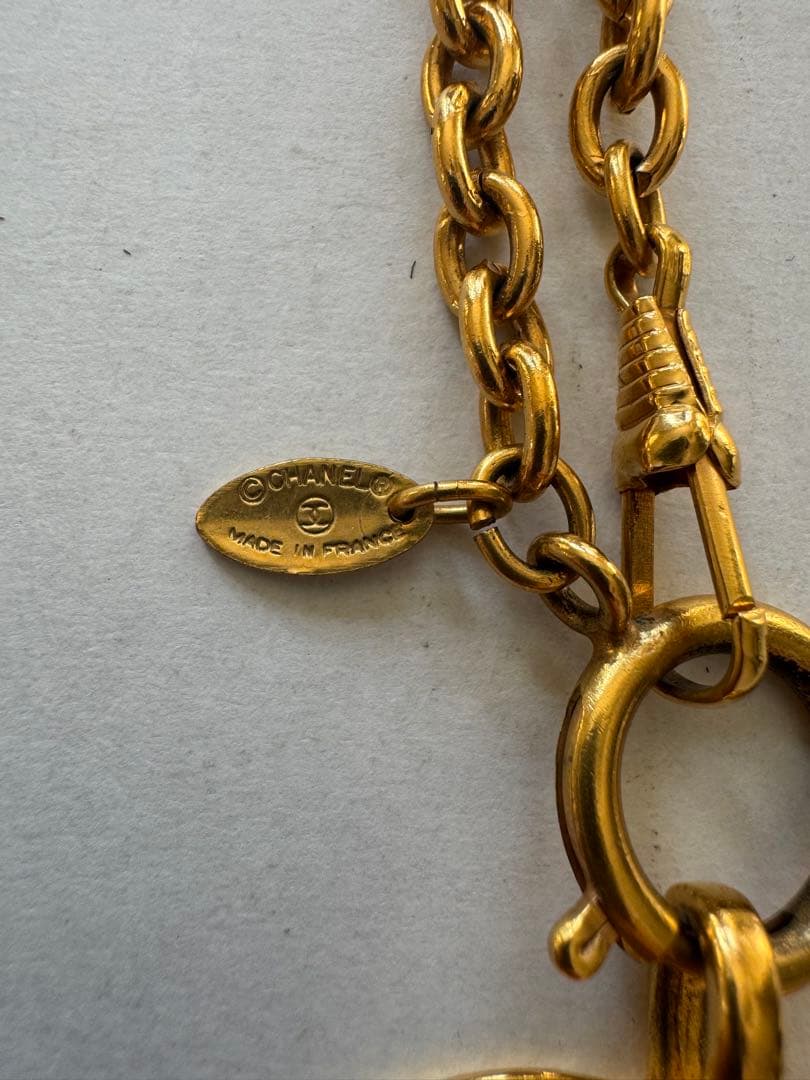 シャネルCCロゴペンダントネックレス