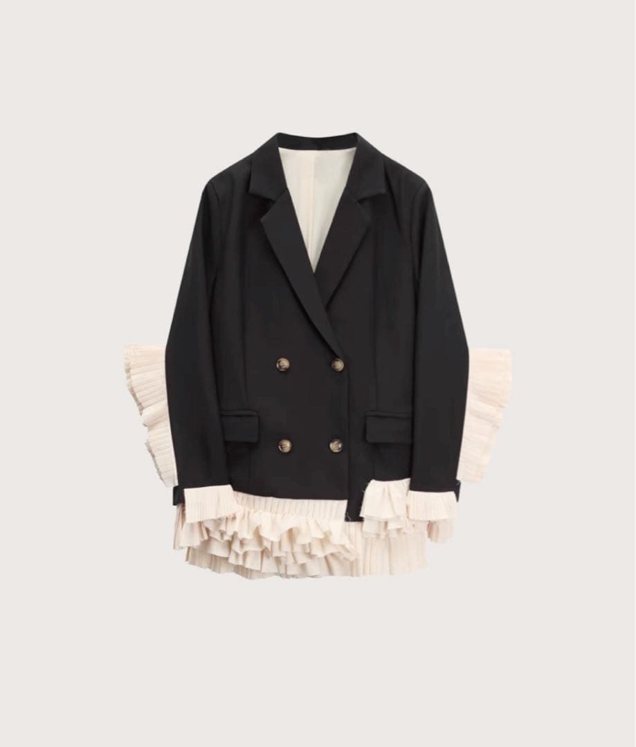 s*i様 LA POMME petit プリンセスレースフリルジャケット