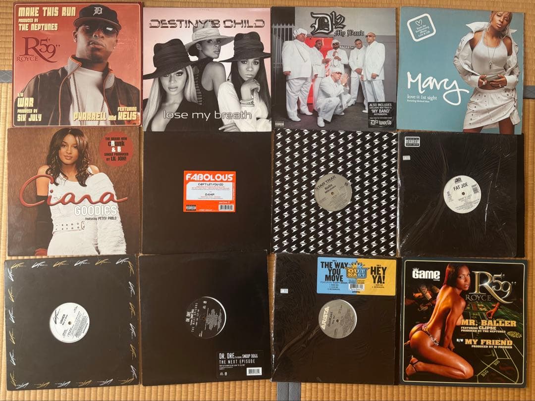 T*T様 HIPHOP R&B 2000年代　レコードまとめ売り　36枚セット