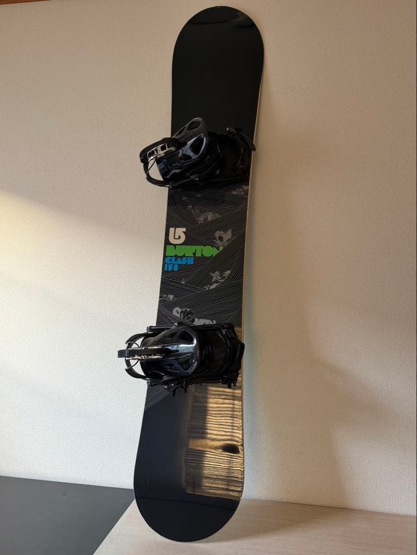 スノーボード BURTON CLASH 158cm K2 Cinch TC