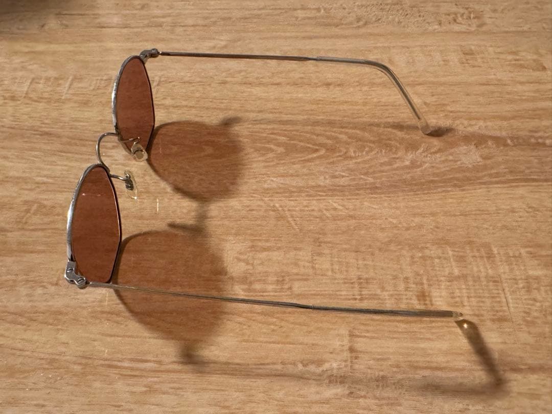 GLOBE SPECS シルバー ブラウンレンズ サングラス