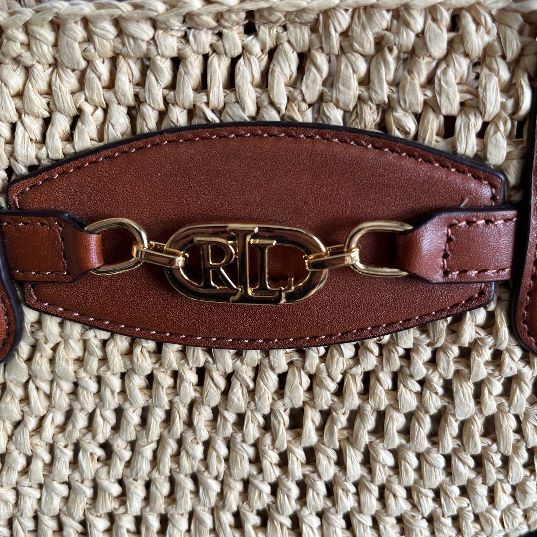 ポロラルフローレン　LAUREN ストロースモールDaphney トートバッグ