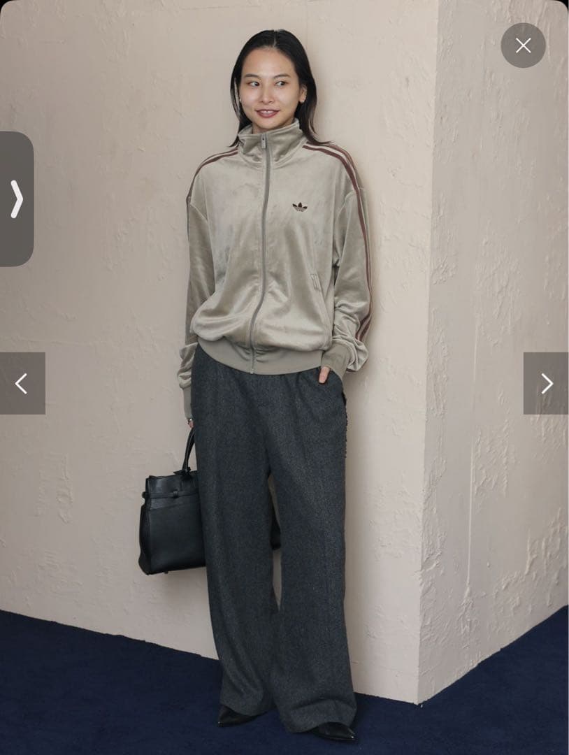 adidas JOURNAL STANDARD 別注 ベロアジャケット