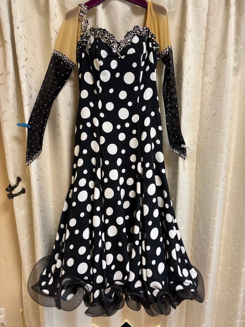 社交ダンススタンダードドレス