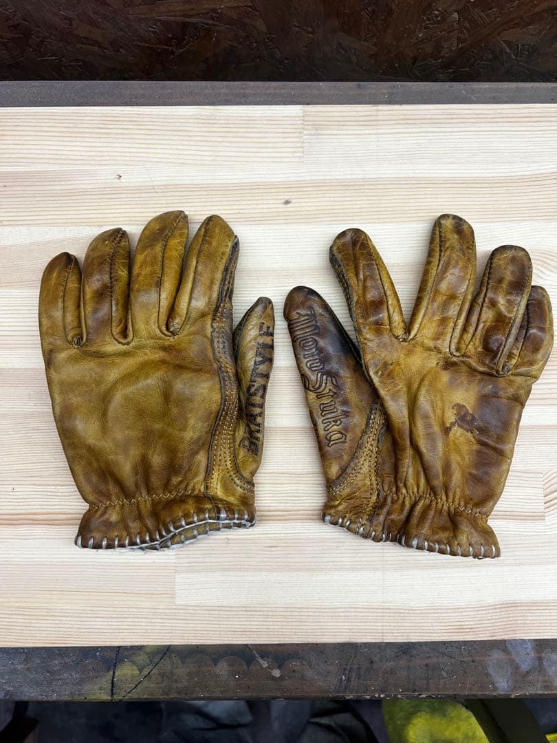 Mサイズ BRATSTYLE × MOTOSTUKA SHANKS GLOVES