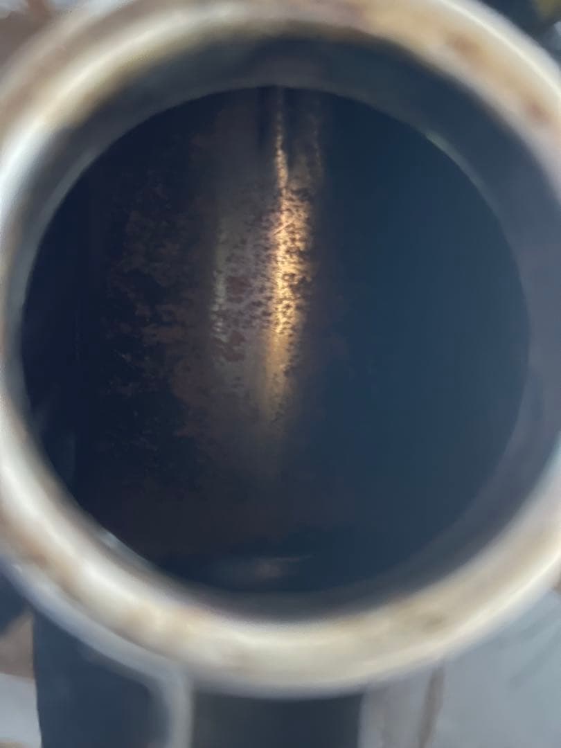 バイク用タンク オレンジ 黒 赤