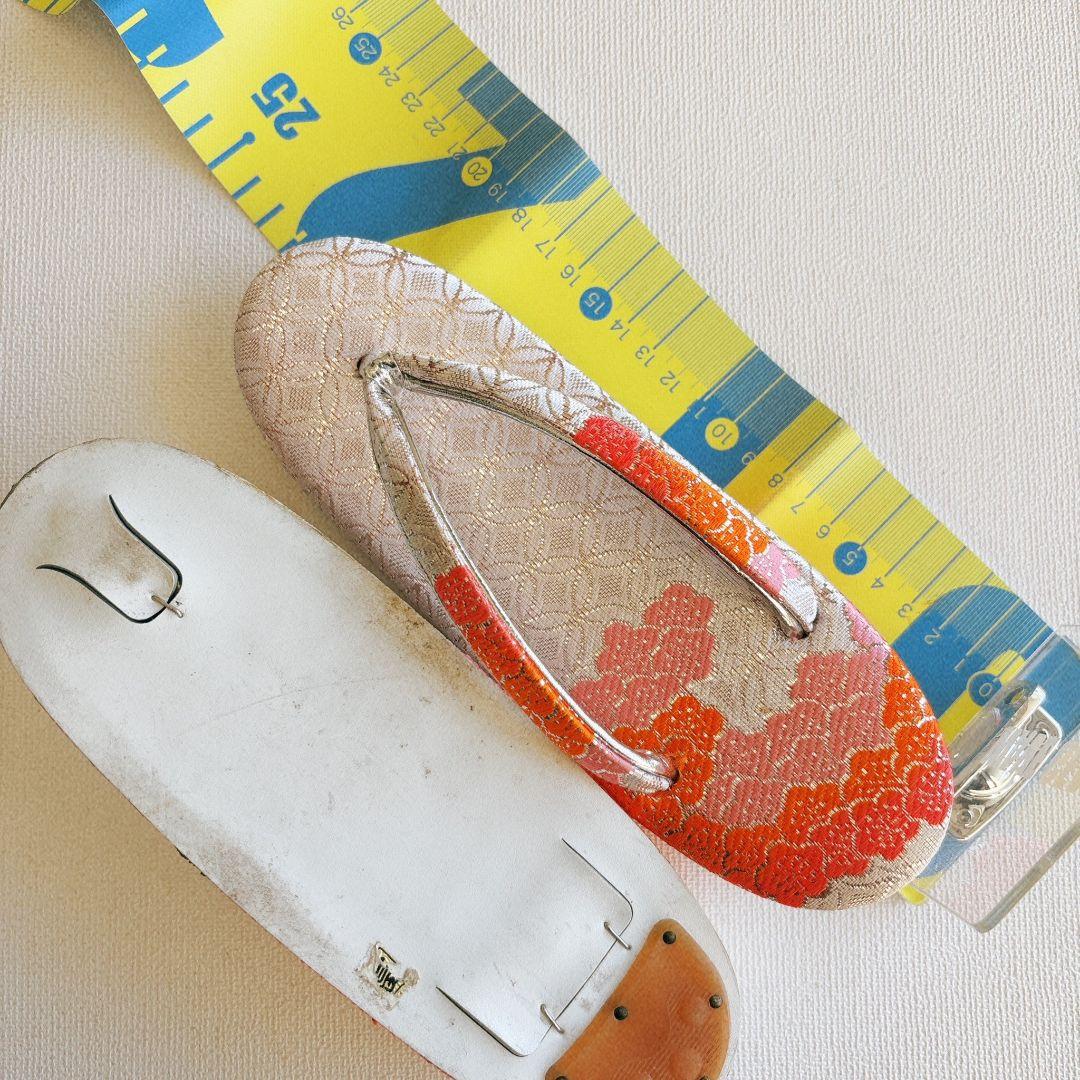 七五三　7歳　女の子　着物フルセット　小物セット　赤×紺　5242