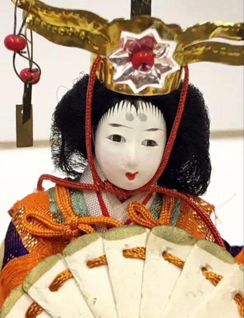 雛人形◇ミニ親王飾り◇昭和レトロ◇アンティーク