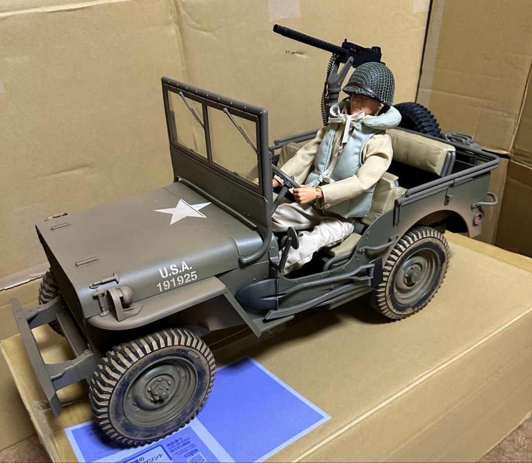 WILLYS JEEP 1/6サイズ　ジープ　フィギュア付き
