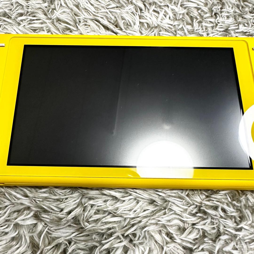 【極美品】Nintendo Switch Lite イエロー　箱　ACアダプタ