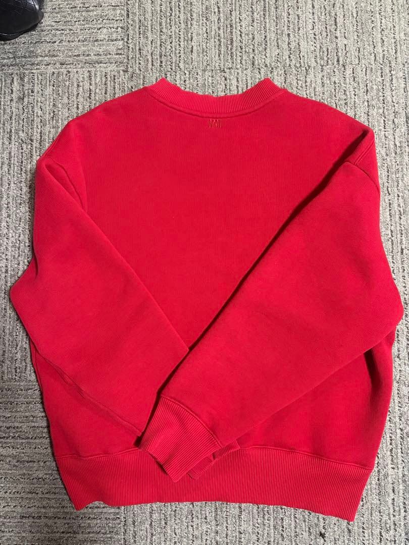 【美品】Ami de Coeur スウェット レッド　アミパリス