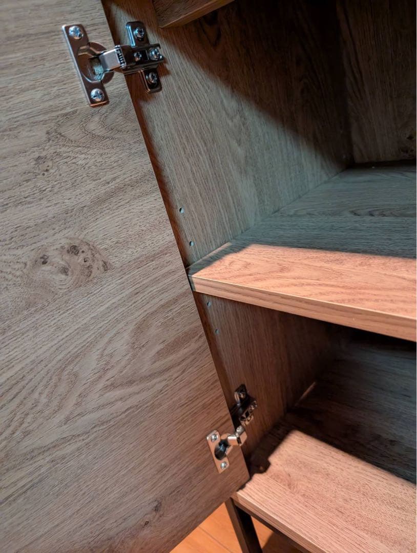 ■送料込■LOWYA 収納棚 チェスト キャビネット サイドボード リビング