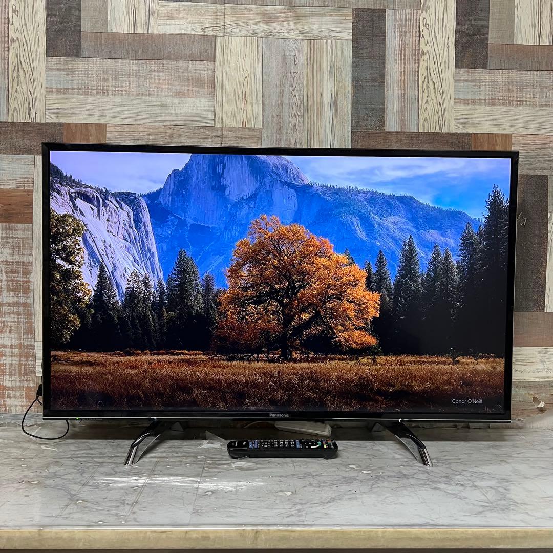 即日受渡❣️全国送料込パナソニック43型4K液晶テレビネット動画アプリ搭載