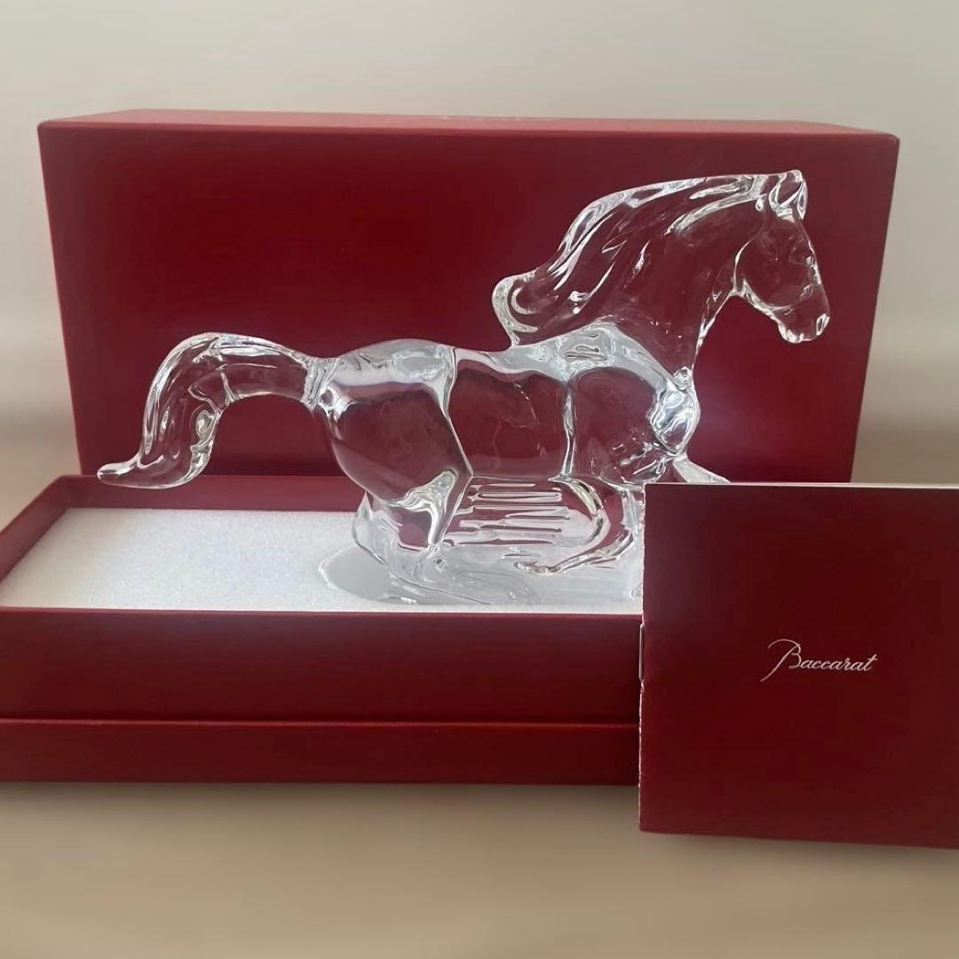 バカラ　クリスタル　干支 馬　2026