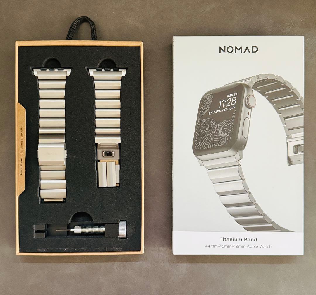 NOMAD TitaniumBand 44mm/45mm/49mm 正規品
