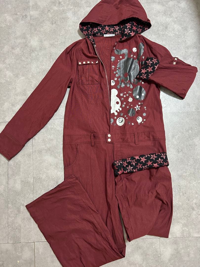 プトマヨ　フード付きツナギ　オールインワン