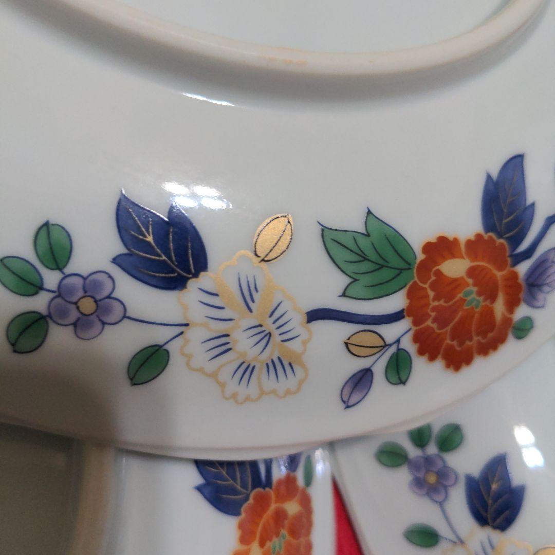 有田焼　醍醐窯　古伊万里　多用皿揃　大皿　5枚組　盛皿　大皿揃　直径22cm