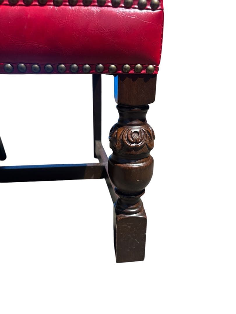 VINCENT ヴィンセント ハイバック ダイニングチェア レッド