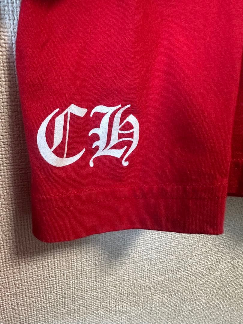 Chrome Hearts（クロムハーツ）赤 ロングTシャツ