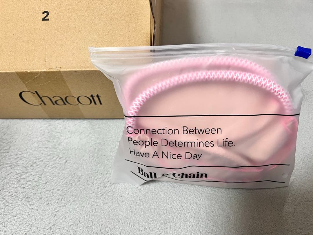 チャコット　Ball&Cain catトートバッグM