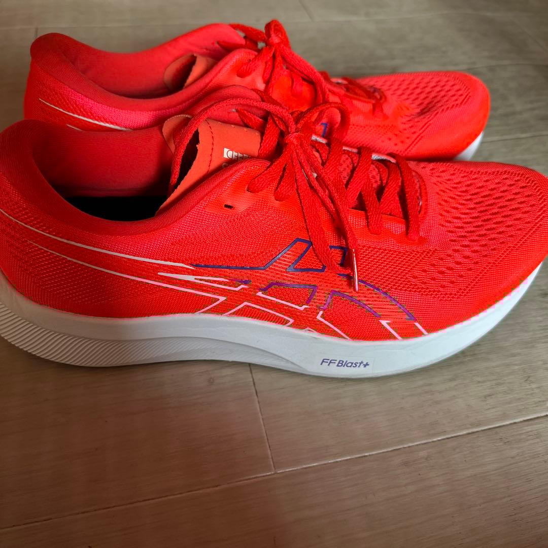 ASICS FFBlast+ オレンジ ランニングシューズ28cm