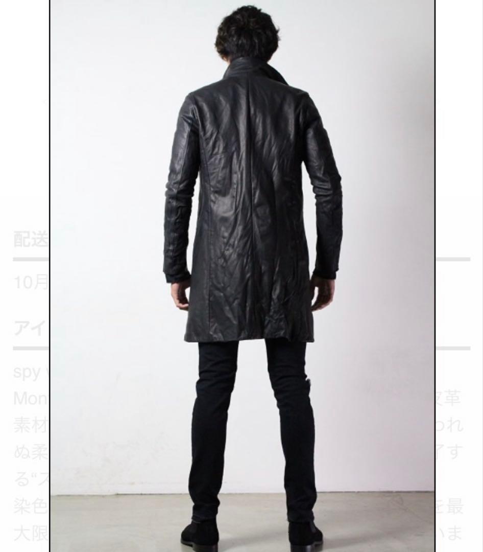 wjk レザージャケット　チェスターコート　メンズコート
