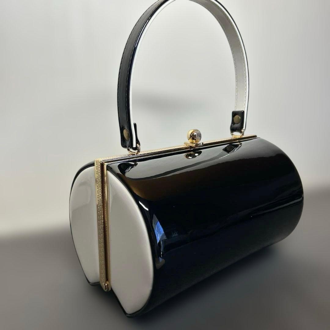 エナメル厚底草履バッグセット/NO.12