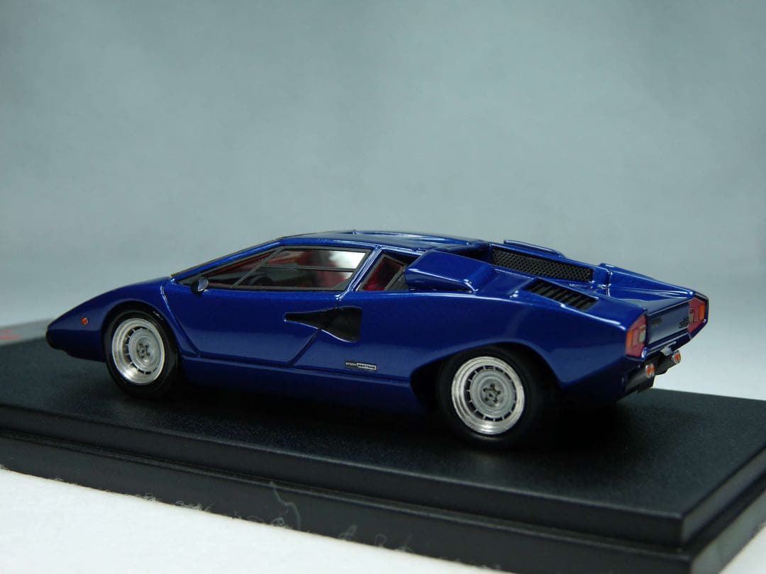 MRコレクション　ランボルギーニ・カウンタック　ＬＰ４００　ブルー