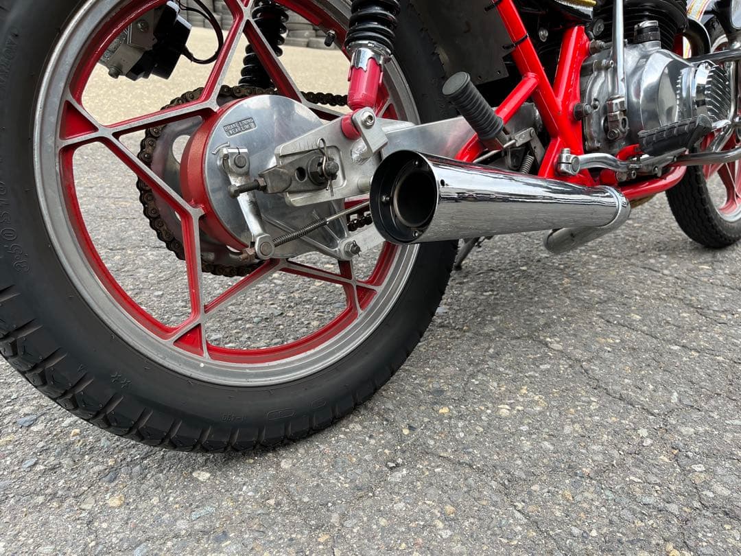 gs400 マフラー　マック菅　当時物　ザリ　ゴキ