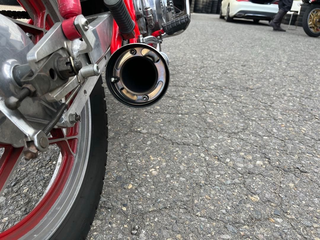 gs400 マフラー　マック菅　当時物　ザリ　ゴキ