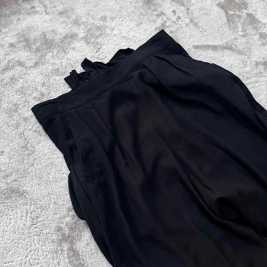 リミフゥ　ヨウジヤマモト　シンチバック　サルエルパンツ　ブラック