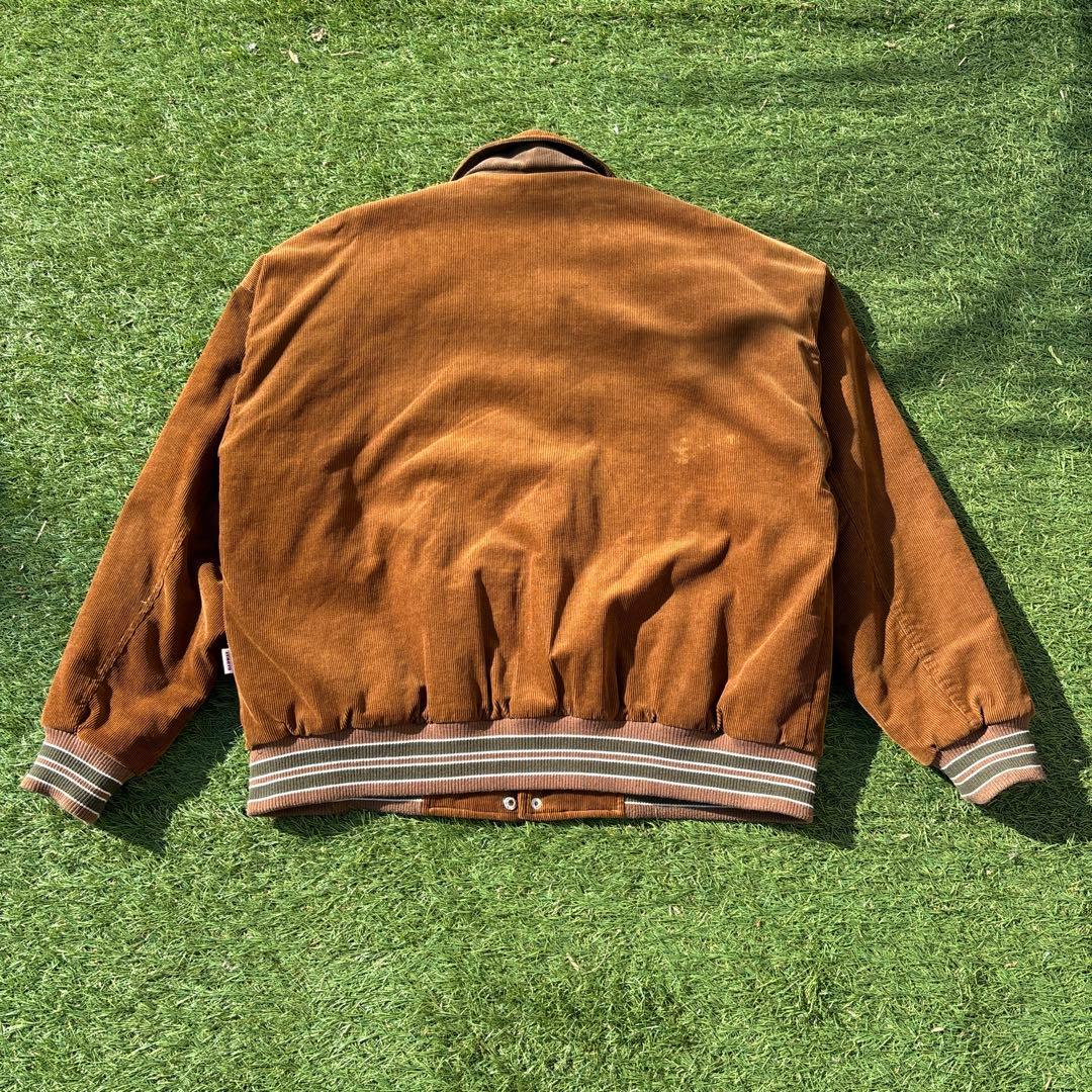 ジャケット・アウター BADWAY Corduroy stadium jumper