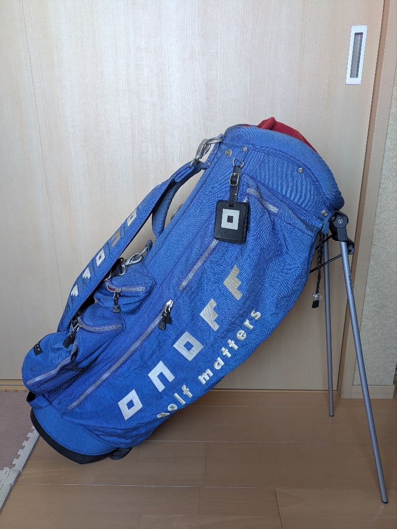 【送料込み】廃盤希少品　オノフ（ONOFF） スタンド式 キャディバッグ
