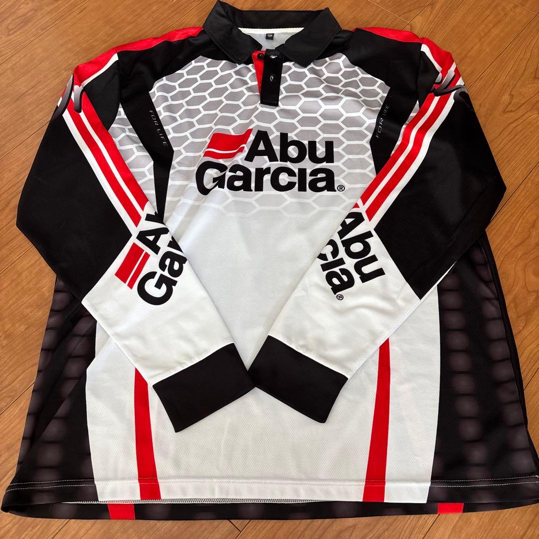 Abu Garcia メッシュ長袖ポロシャツ XL