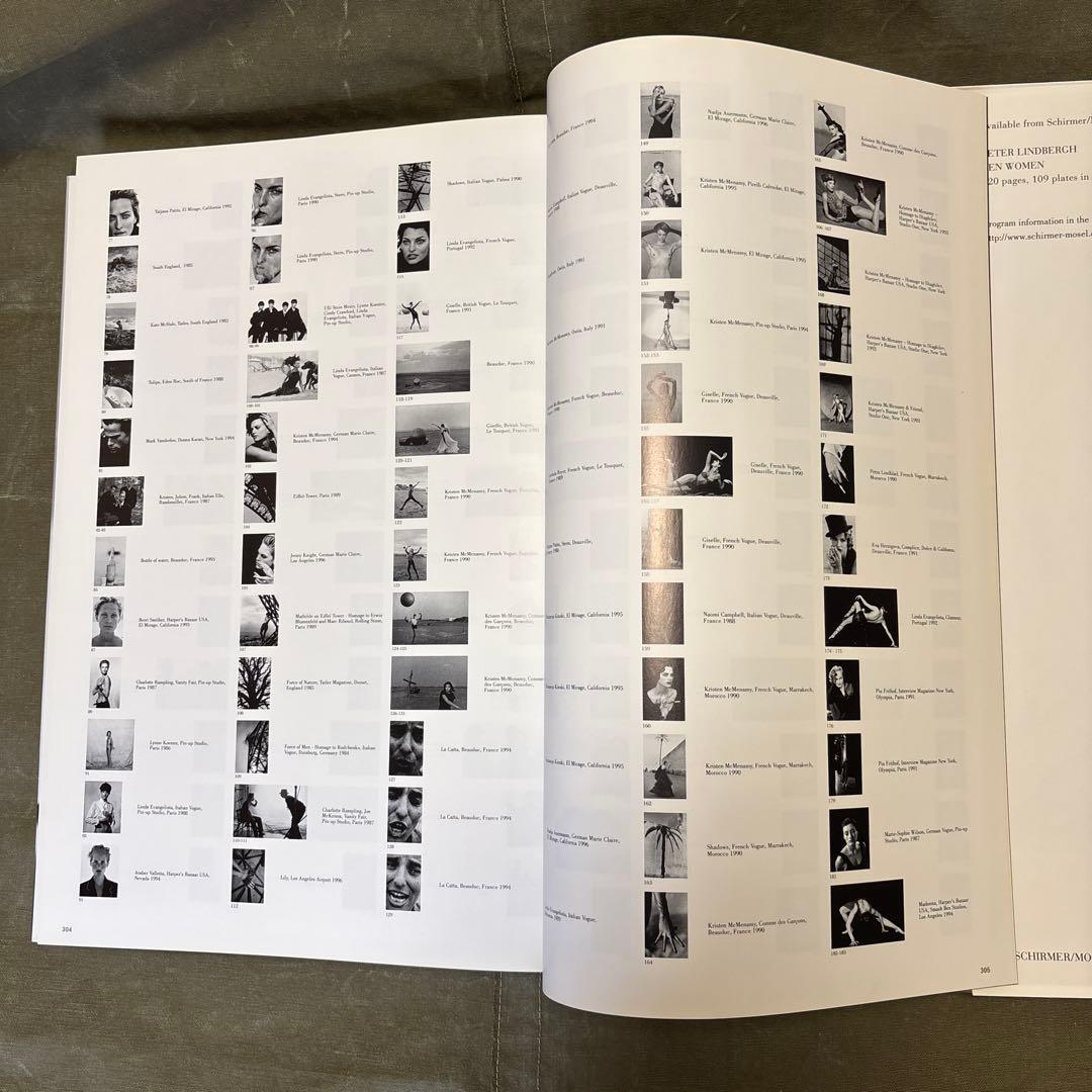 PETER LINDBERGH\"IMAGES OF WOMEN \"ハードカバー