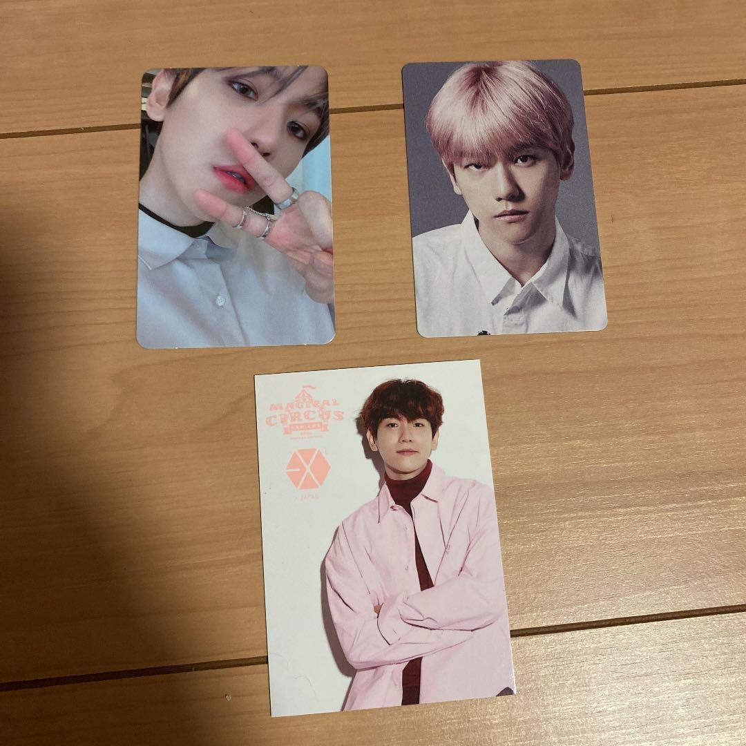 EXO ベッキョン　トレカ　セット　BIRD