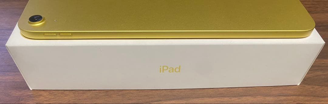 Apple iPad 11世代 (A16)チップ イエロー　保護フィルム付き