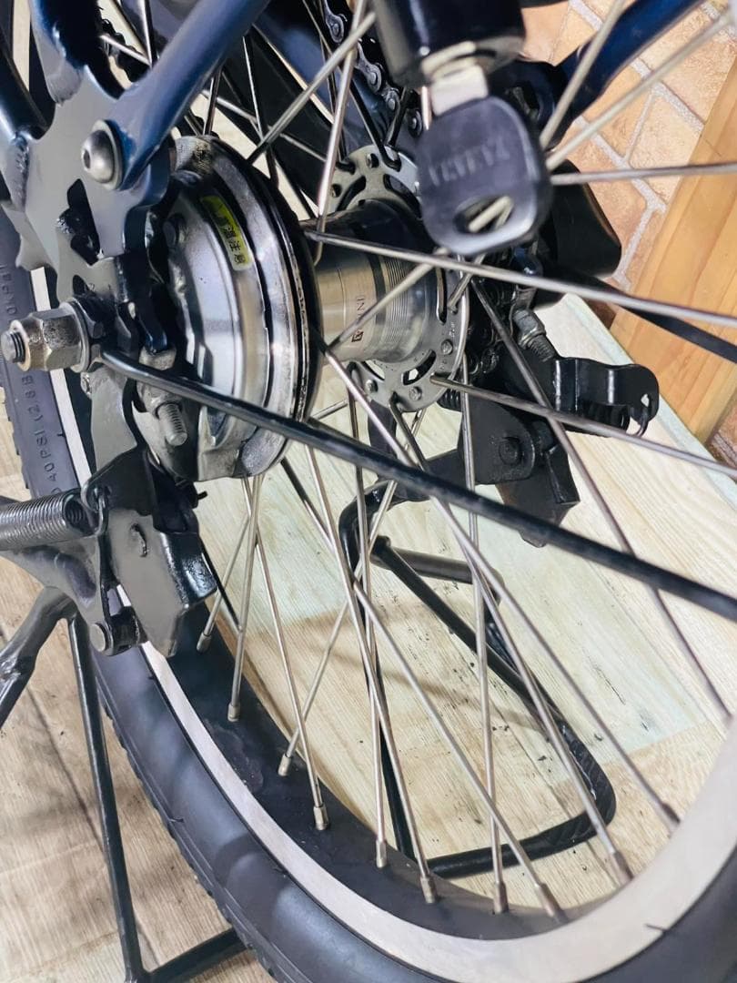 限定価格 大容量モデル ブルー系 ヤマハ　子供乗せ電動アシスト自転車 H2841