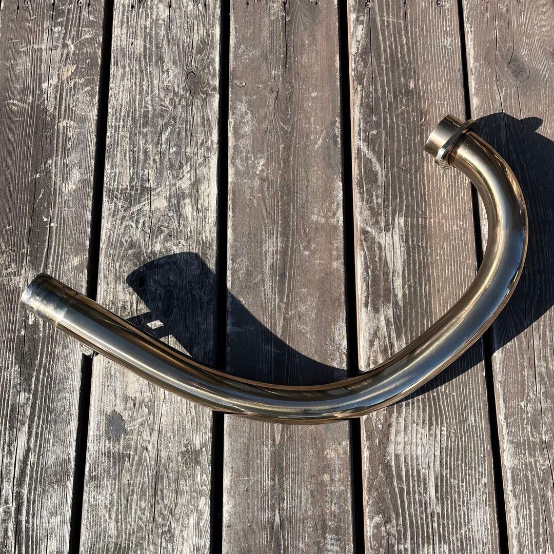 モーターガレージgoods ステンレス手曲げエキパイ　SR400